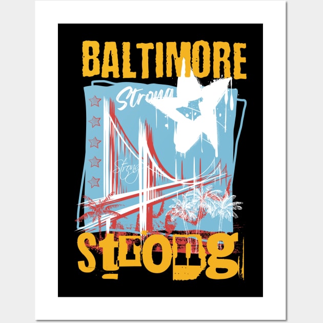 Baltimore Strong Wall Art by Point Shop